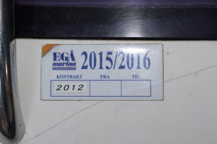 518357-19 Ribbed Ballistic -06 Evinrude G2 Motor incl. TK-Trailer BT2000