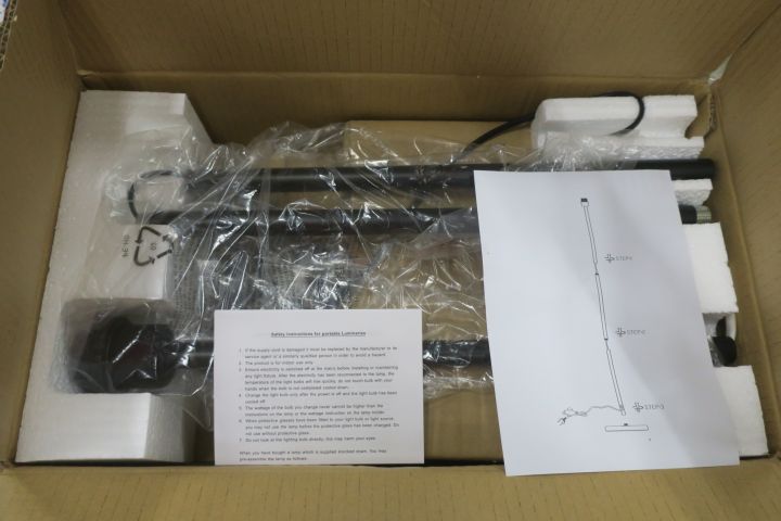 537201-1 3 floor lamp stand