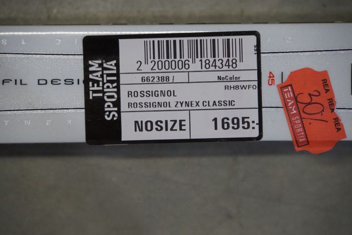 500107-6 Cross-country skiing Rossignol Zynex CL Classic 186 cm.