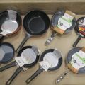 537232-1 Assortment of frying pans Tefal and OBH Nordica mm