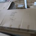 516790-5 Outboard Jacky, 200x100cm, artificial rattan / glass