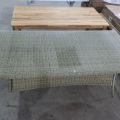 516790-2 Outboard Jacky, 200x100cm, artificial rattan / glass
