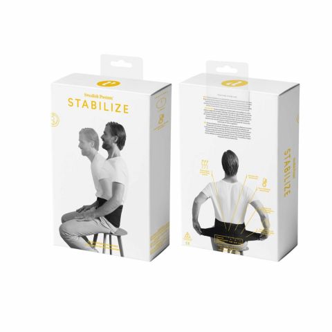 541044-1 2 Swedish Posture Stabilization Belt Stabilize L - Free Shipping - 0306B3