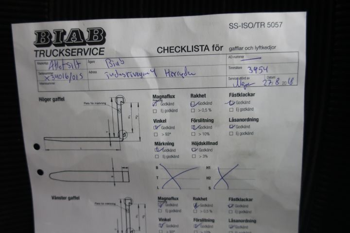 537940-17 Seat stacker Atlet, Ergo S3, X / 160STJN420, about 3950h