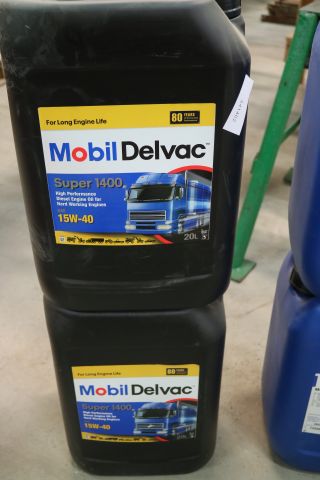 541402-1 Mobile Delvac Motor Oil 15w 40 Super 1400