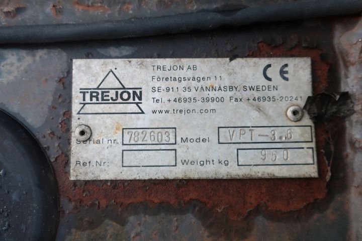 537952-9 Trejon Optimal folding plow, VPT 3.6