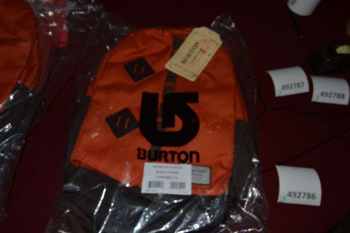 492786-2 Orange Burton Backpack