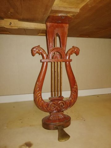 466738-17 Antikt taffelpiano från 1800 talet