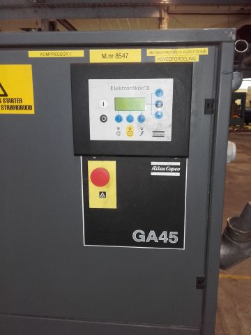 Screw compressor Atlas Copco GA 45 -98 * Updated information * - PS ...