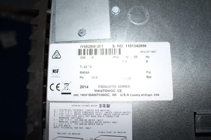 518140-9 Ice machine Manitowoc B420