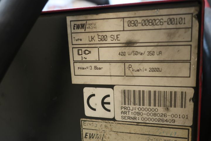 543915-11 Electric aggregate Kemppi + cooler EWM