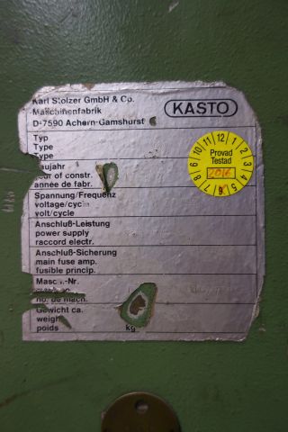 537984-14 KASTO automatic saw, HBA 360 AU