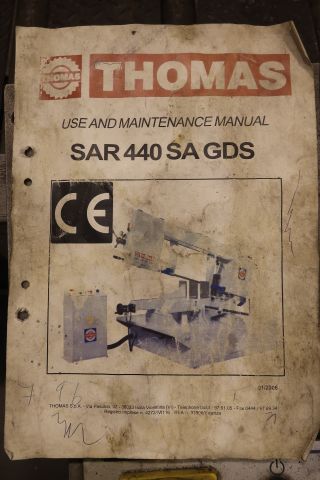 537986-20 Bandage saw, Thomas SAR 440 SA GDS