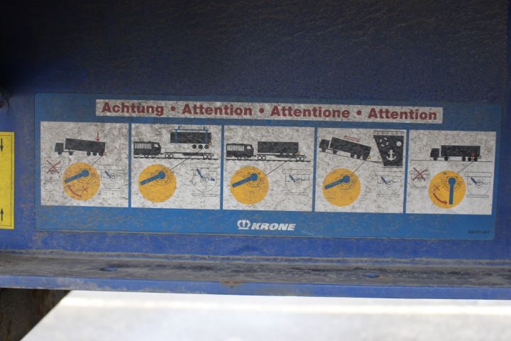 544898-16 Lastbilstrailer Krone (ej registrerat i Sverige)