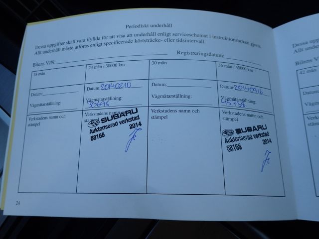 466036-71 Subaru Legacy Bensin & Gas -12 Reg nr: PPR230 (Reparationsobjekt)