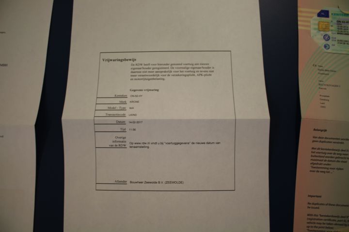 544898-29 Lastbilstrailer Krone (ej registrerat i Sverige)