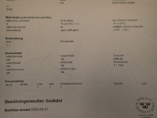 466036-82 Subaru Legacy Bensin & Gas -12 Reg nr: PPR230 (Reparationsobjekt)