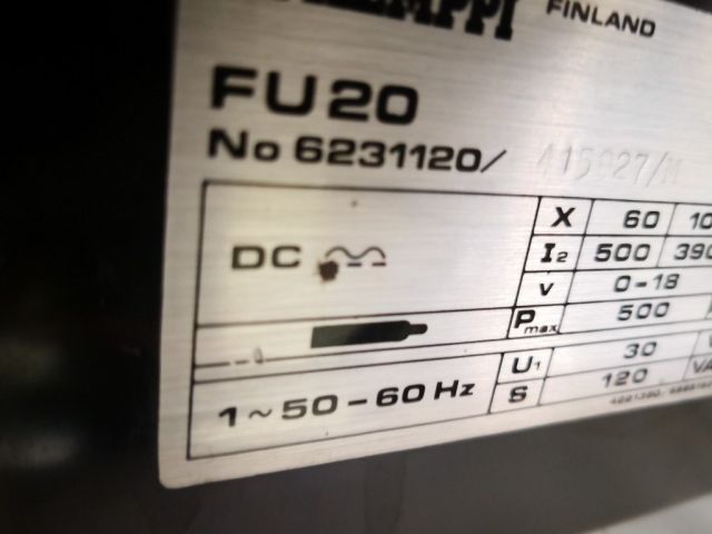 547094-16 Combined weld Kemppi PS5000 with feeder & water cooling