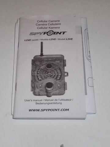 520644-2 SpyPoint Åtelkamera /Övervakningskamera paket