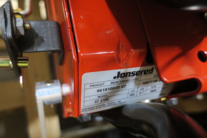 548662-5 Snow thrower Jonsered ST 2106