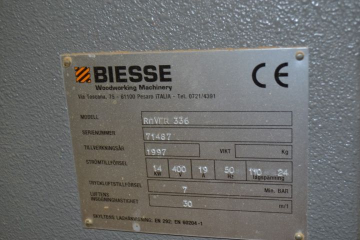 548737-15 CNC machine Biesse