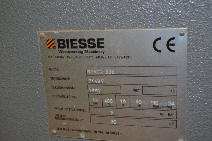 548737-16 CNC machine Biesse