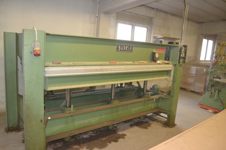 548780-1 Veneer press Burkle U250 / 130
