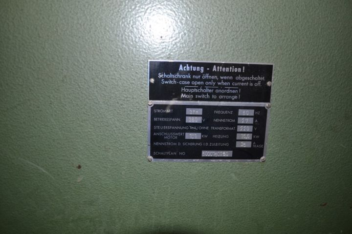 548780-5 Veneer press Burkle U250 / 130