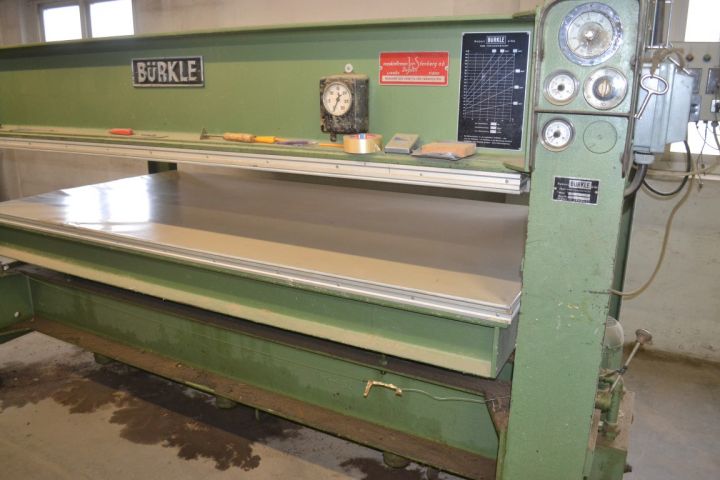548780-9 Veneer press Burkle U250 / 130