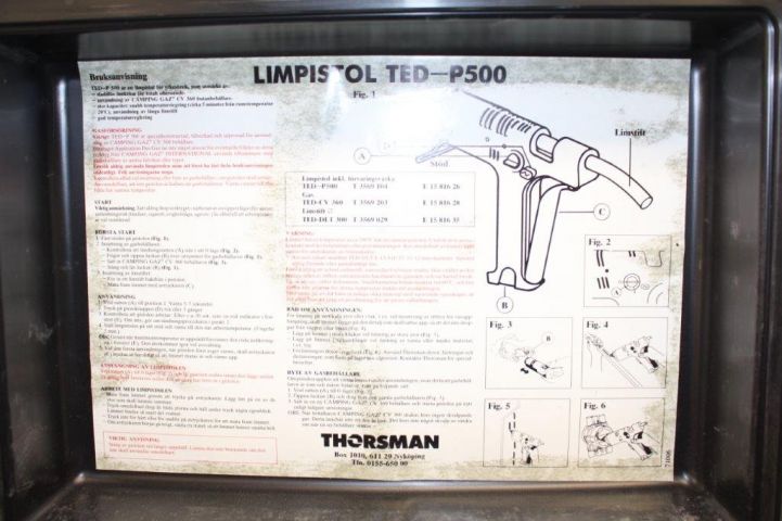 411560-6 2 glue guns Campingaz P500