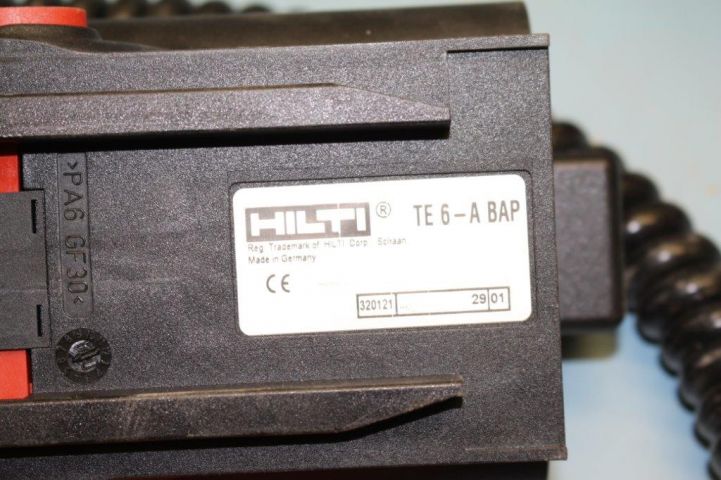 411566-10 Lot of accessories for Hilti machines TE DRS-6-A, TE 6-A BAP and TE 6-DRS