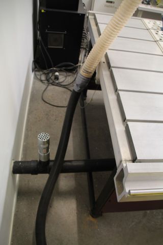 547393-9 Fräsbord CNC router Sabre Gerber 408 med vakuumpump