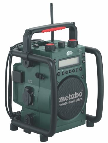 552100-1 Battery powered Radio, Metabo RC 14.4-18