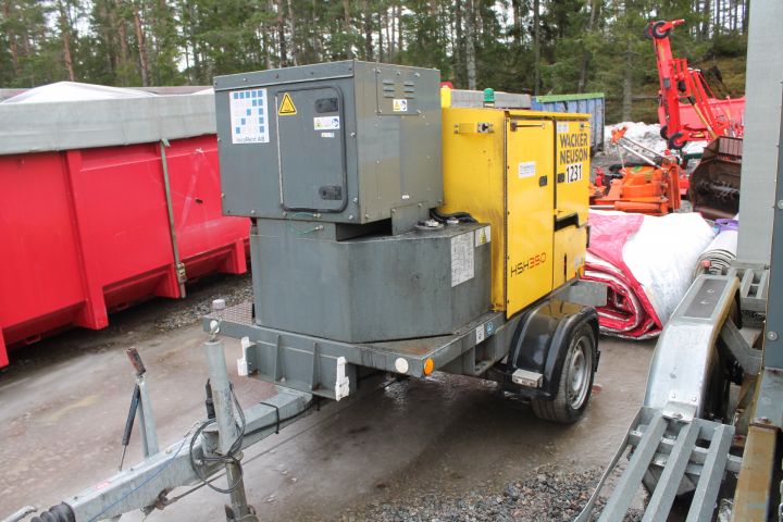 553744-4 Wacker Neuer HSH350 Surface heater, tents. LGF Wagon Updated info