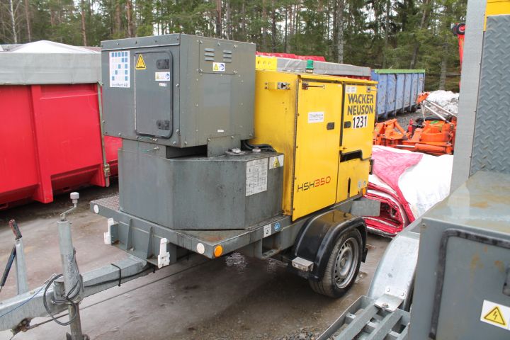 553744-2 Wacker Neuer HSH350 Surface heater, tents. LGF Wagon Updated info