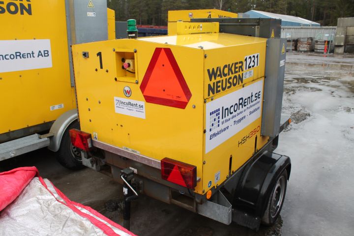 553744-10 Wacker Neuer HSH350 Surface heater, tents. LGF Wagon Updated info