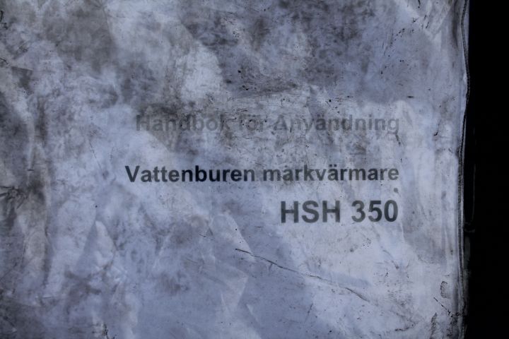 553744-14 Wacker Neuer HSH350 Surface heater, tents. LGF Wagon Updated info