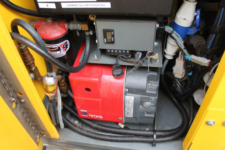 553744-22 Wacker Neuer HSH350 Surface heater, tents. LGF Wagon Updated info