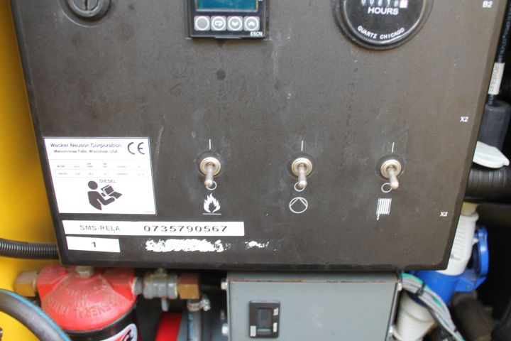 553744-24 Wacker Neuer HSH350 Surface heater, tents. LGF Wagon Updated info