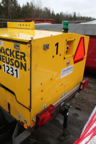 553744-29 Wacker Neuer HSH350 Surface heater, tents. LGF Wagon Updated info