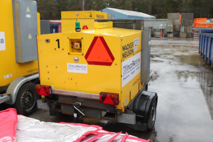 553744-30 Wacker Neuer HSH350 Surface heater, tents. LGF Wagon Updated info