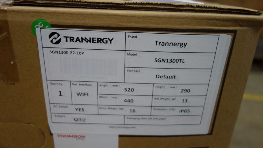 553660-2 Inverter, Trannergy 1-phase 1.3kW