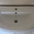 554182-4 5 chest of drawers with wash basin, Noro Fix 750, hay