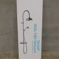 551741-1 Roof shower set Tapwell Xcol 7269 - 160 chrome