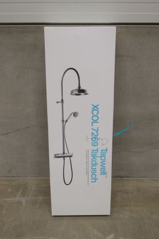 551741-1 Roof shower set Tapwell Xcol 7269 - 160 chrome