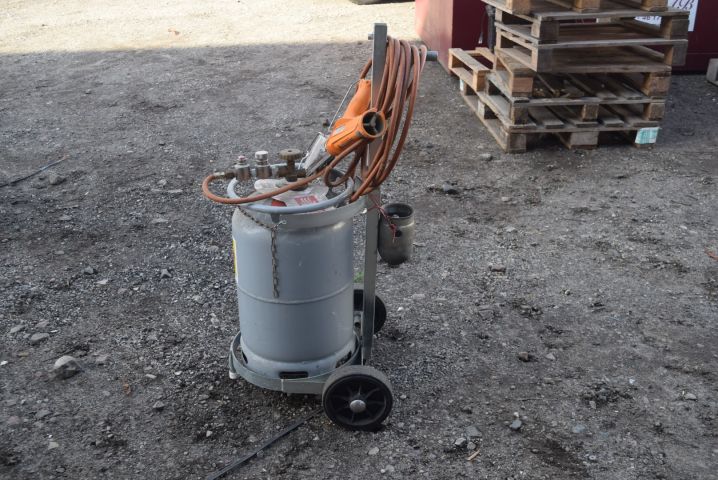 518859-2 Gas burner with nozzle & cart