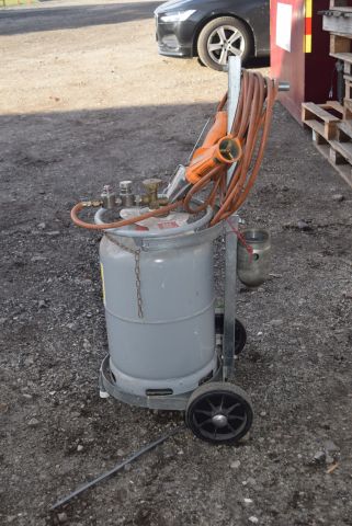 518859-3 Gas burner with nozzle & cart