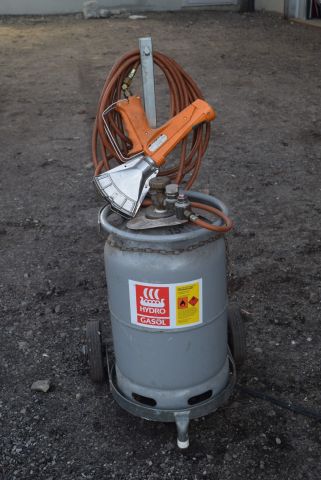 518859-4 Gas burner with nozzle & cart