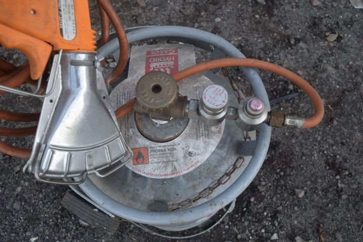 518859-5 Gas burner with nozzle & cart