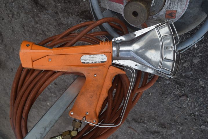 518859-6 Gas burner with nozzle & cart